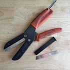 Blue Point 10" Long Mult-cut Vinyl Shears Orang Handle "razor Sharp" YA444B Used. Price: $49.95.