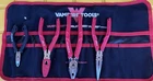 Vampire Tools Vampliers Set, 4 Pieces Stripped With Pouch Made In Japan Open. Price: $180.00.