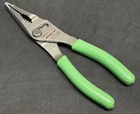 New! Snap-on Tools Green LN46ACF Talon Grip 7 Needle Nose Slip-joint Pliers. Price: $69.95.