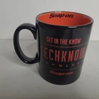 Snap On Tools Get In The Techknow Express Coffee Cup Mug Black 12 Oz Used. Price: $7.98.