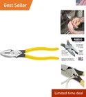 D213-9NE-CR Lineman's Crimping Pliers, Streamlined High-leverage Design Mad... New. Price: $88.46.