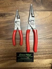 *new* Snap LN47ACF & LN46ACF Needle Nose/slip-joint Combination Red Plier Set. Price: $200.80.
