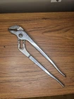 Vintage Crescent R-212 Pliers 12" Tongue Groove Usa Fast Ship Slip Joint Used. Price: $10.00.