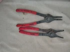 Vintage Blue Point 56A And PR-5645A Angled Straight Snap Ring Pliers Set Used. Price: $24.95.