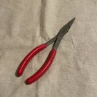 Snap On Tools 61ACP 8" Duck Bill Pliers Red Handle Made In Usa #B8 Used. Price: $44.99.