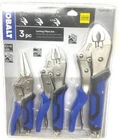 New! Kobalt Tools 3-PC. Locking Pliers Set, 0464613, Lifetime Guarantee. Price: $26.99.