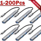 Usb Hub 4 Ports Type To 3.0 Adapter For Macbook Pro Samsung Lot New. Price: $283.49.