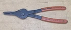 Blue Point PR56A 9-1/4" Long Straight Fixed Tip Convertible Snap Ring Pliers Used. Price: $15.95.