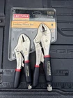 Sears Craftsman Professional Usa Nos 2PC Locking Pliers Set 45712 7/10 Rare New. Price: $79.95.