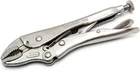Sata 7" Curved Jaw Locking Pliers - ST71102ST Chrome New. Price: $19.99.