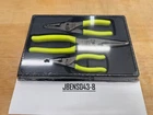 Snap-on Tools Hi-viz 3PC Soft Grip Long Nose Slip Joint Pliers Set PL3LNSJCFHV New. Price: $274.95.