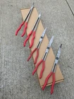 Lot Of 5 Mac Tools Long Reach Pliers Needle Nose Duck Straight Bent Used. Price: $179.95.