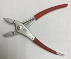 Mac Tools Multi Direction Hose Clamp Pliers SD1118 Spring Loaded Red Grip Used. Price: $40.00.