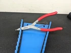 #BO468 Snap On Tools Usa SRP2B Red High Leverage Pliers Spring Loaded Used. Price: $79.95.