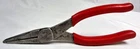 Snap On 8" Needle Nose Pliers Red Soft Grip Handle 96CF! Used. Price: $49.99.