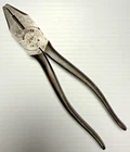 Vintage Kraeuter Tools 1830-8 8" Lineman's Pliers Made The Usa Used. Price: $19.95.