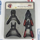 Matco Tools Mini Snap Ring Plier Set 4PC Original Tray Red & Black Handle Used. Price: $39.99.