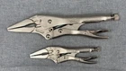 Mac Tools Long Nose Locking Pliers Pair MLP9LN & MLP4LN Set 9" 4" Used. Price: $42.74.