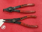 Blue Point PR-129A Straight Tip Internal External Retaining Snap Ring Pliers Usa Used. Price: $16.99.