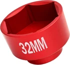Felisbieti 3/8" Drive Oil Filter Cap Socket Wrench, Aluminum Mm, Red New. Price: $14.99.