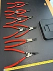 Matco Tools Snap Ring Pliers Set Of 10 Knipex Used. Price: $170.00.
