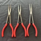 Mac Tools 3PC 11" Extended Long Reach Pliers Set, Bent Nose, Needle, Duck Used. Price: $99.99.