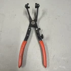 Kd Tools Usa 3454 Locking Hose Clamp Pliers W/ Redish Orange Grip Used. Price: $25.00.