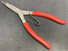 New! Snap-on Tools Red Talon Grip 90 Angle Serrated Jaw Ring Pliers SRP1C. Price: $89.95.