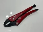 Blue Point Tools VPG11110 Vise Grip Locking Clamp Pliers - Red Used. Price: $39.99.