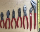 6 Used Mac Tools Pliers Mixed Types (slip Joint, Lineman, Snips). Price: $84.99.