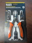 Klein Tools 73066 6-IN-1 Interchangeable Snap Ring Plier Set New. Price: $26.99.