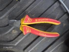 Wurth Zebra 160MM Red Vde Heavy-duty Side Cutters Made In Germany Used. Price: $20.15.