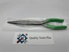 Snap-on Tools New 911ACF 11" Talon Grip Needle Nose Pliers Green. Price: $90.00.