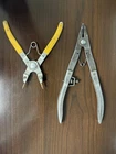 Vintage Snap Ring Pliers Lot - Waldes Truarc No. 54 & New Britain P67 Usa Made Used. Price: $29.99.