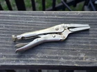 Husky 6.5IN Long Nose Locking Pliers Knurled Grip Adjustable Steel Tool New Used. Price: $7.99.
