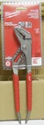 Milwaukee 48-22-6310 Comfort Grip Ream & Punch Adjustable Straight Jaw Plier New. Price: $16.99.