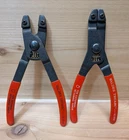 Waldes Truarc Retaining Ring Plier Set Internal/external Usa With KT-72 Tip Kit Used. Price: $25.00.