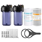 3-STAGE 10 Inch Clear Big Blue Whole House Water Filter Housing Pp Cto Fiter New. Price: $89.99.