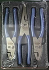 *new* Snap On PL347ACFMB 3PC Plier Set Blue Soft Grip Handles. Price: $179.99.