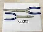 Snap-on Tools New 2PC Power Blue Needle Nose Duck Bill Plier Lot Set 61CF 911ACF. Price: $149.95.