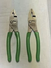 Snap-on Tools Usa New Style Green Soft Grip 8" Flank Jaw Pliers HJ47ACF &. Price: $150.00.