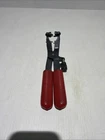 Blue Point Red Rubber Grip Angled Spring Hose Clamp Pliers YA9562 Used. Price: $36.00.