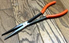 Matco Tools Straight Needle Nose Pliers Orange Grip 11.25" Long Reach Spring Used. Price: $44.00.