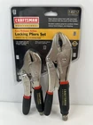 Vintage 1990 Craftsman Professional Locking Pliers Set Piece 45712 Usa Htf New. Price: $99.99.