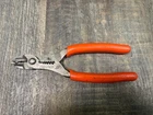Snap-on PWCS7ACF Red Handle Soft Grip 7" Wire Strippers Cutters Crimpers Used. Price: $69.89.
