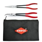 Knipex 11" Extra Long Nose Pliers 9K0080128US Set Straight And Angled Pouch New. Price: $93.99.
