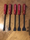 Vintage Sears Craftsman 5 Piece Gasket Scraper Set 47406 Usa New. Price: $175.00.
