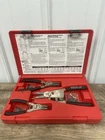Wright Tool 9H1265K Snap Ring Plier Set, 3-PIECE Silver Used. Price: $119.98.