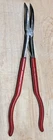 Snap-on Tools Usa 415CP 15" Bent Needle Nose Pliers Red Grip Snapon Used. Price: $89.99.