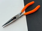 New Matco Tools PNNC7M Needle Nose Pliers With Side Cutters, Orange Grip. Price: $41.79.